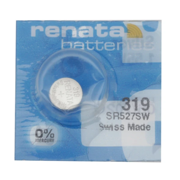 1 x SR64 / SR527SW / 319 Renata Silver Oxide Battery
