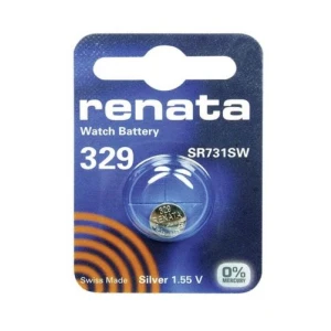 5 x SR731 / SR731SW / 329 Renata Silver Oxide Battery