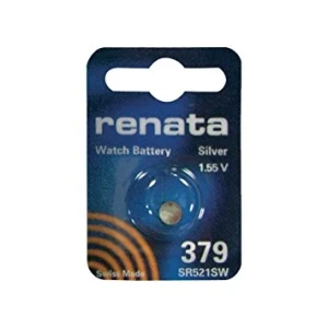 5 x SR63 / SR521 / 379 Renata Silver Oxide Battery