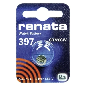 1 x SR59 / SR726SW / 397 Renata Silver Oxide Battery
