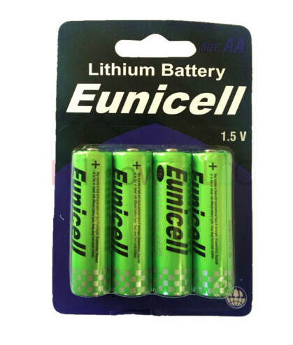 4 x Lithium AA Batteries