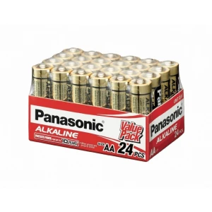 24 x Panasonic Alkaline AA Batteries