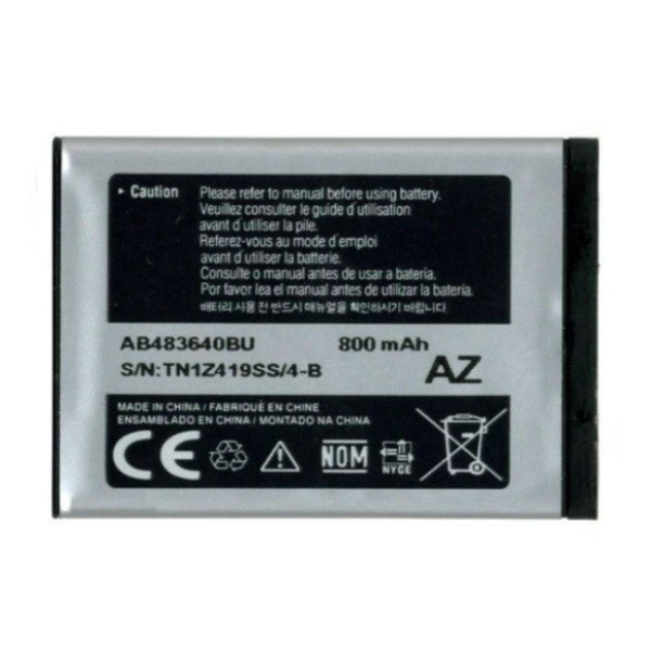 Samsung GT-B3210 AB483640BU Replacement Battery