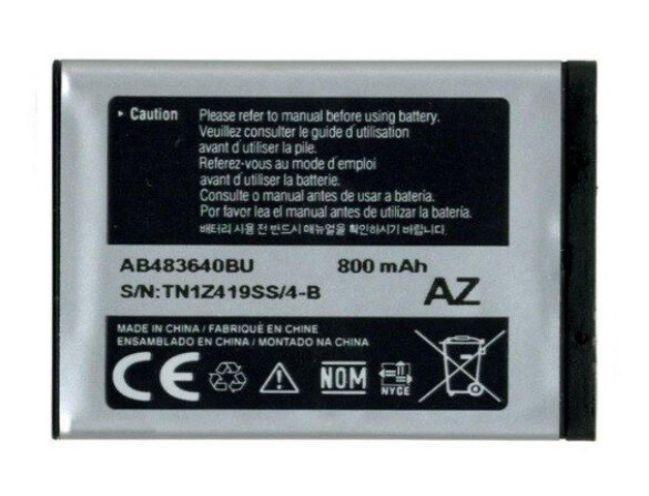 Samsung GT-B3210 AB483640BU Replacement Battery