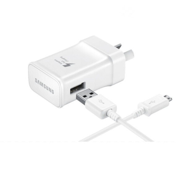 Genuine Samsung AC Fast Charger Wall Charger with Micro USB Cable