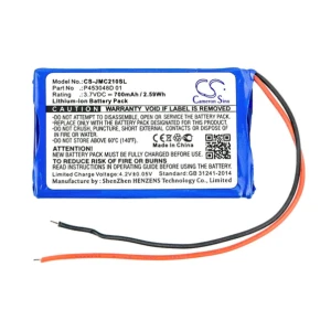 JBL Clip 2 Special Edition Replacement Battery P453048D 01