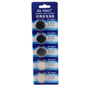 5 x CR2330 Lithium Batteries