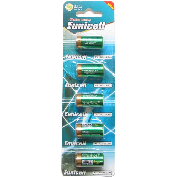 250 x 4LR44 / A544 Alkaline Batteries