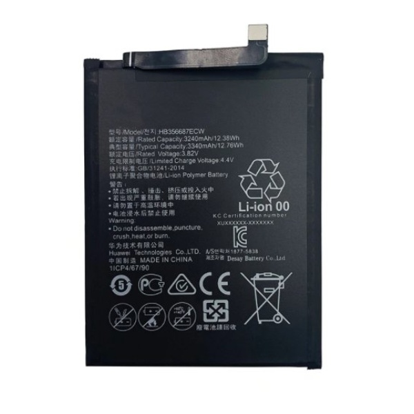 Huawei P30 Lite HB356687ECW Replacement Battery