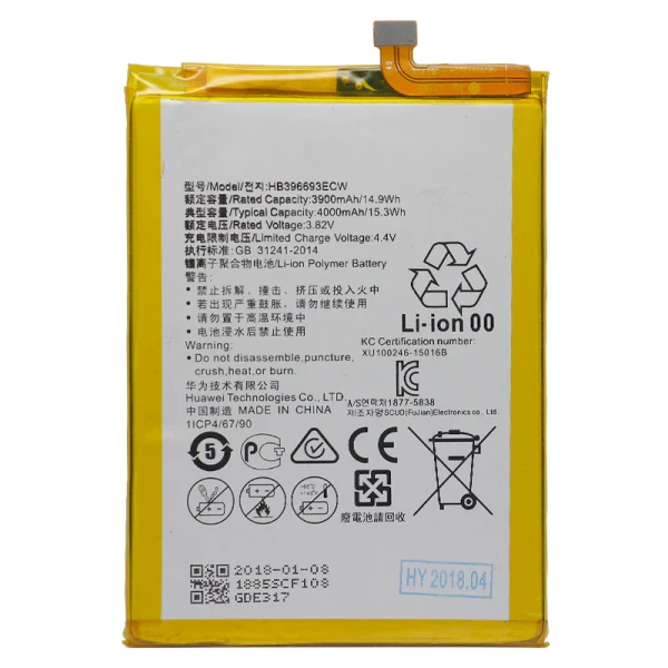 Huawei Mate 8 HB396693ECW Replacement Battery