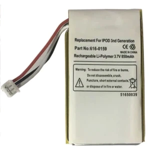 iPod 3 (3rd Generation) Replacement Battery