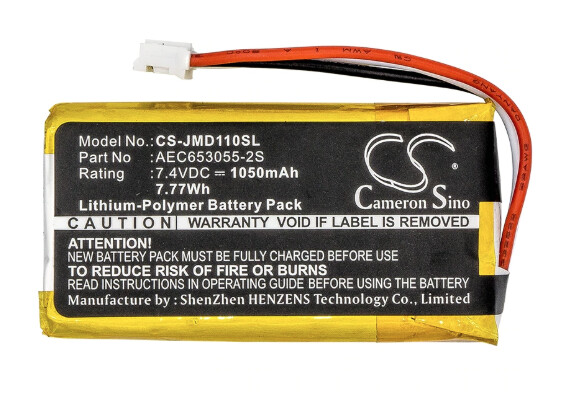 JBL Flip 1 Replacement Battery AEC653055-2S