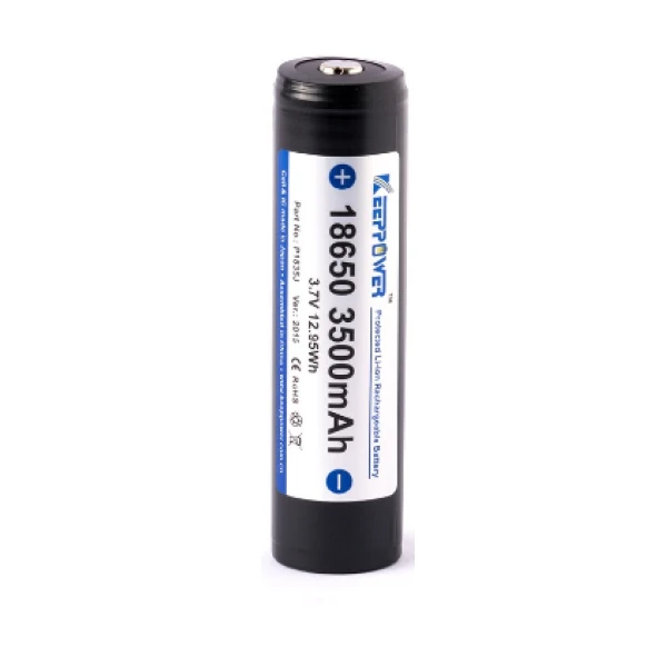 Keeppower 18650 3500mAh Protected Li-Ion Battery