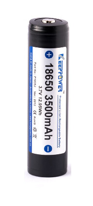 Keeppower 18650 3500mAh Protected Li-Ion Battery