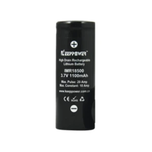 Keeppower 18500 1100mAh Li-Ion Battery