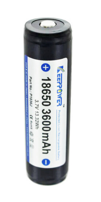 Keeppower 18650 3500mAh Protected Li-Ion Battery
