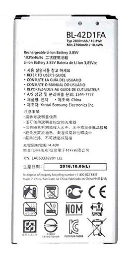 LG K6 BL-42D1FA Replacement Battery