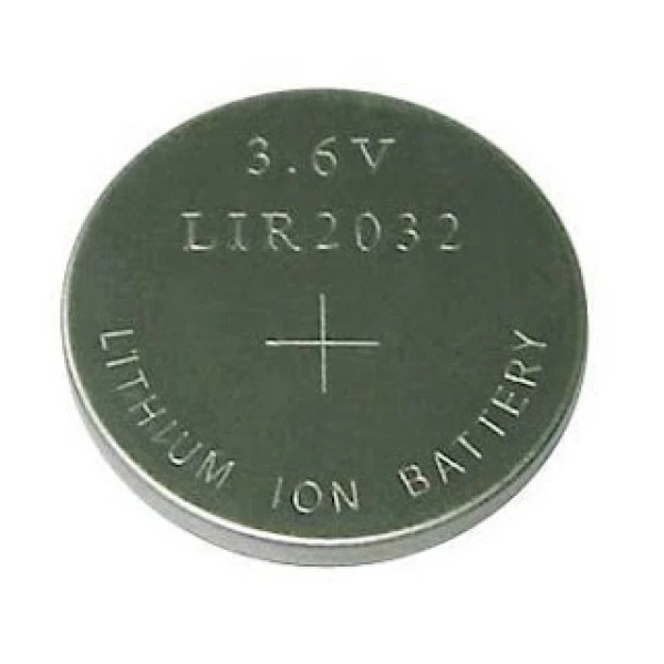 1 x LIR2032 Rechargeable Li-Ion Battery