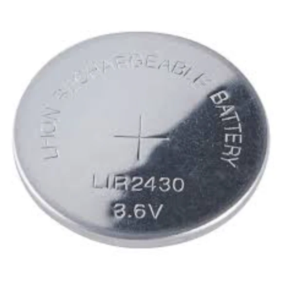 1 x LIR2430 Rechargeable Li-Ion Battery