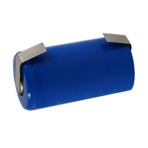 1 x CR123A / RCR123A Rechargeable 16340 Lithium Battery With Tabs
