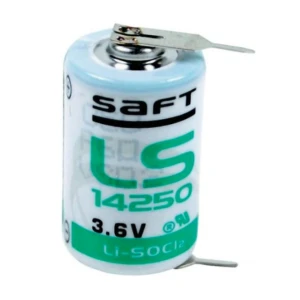 10 x LS14250 SAFT Lithium Battery With Tabs