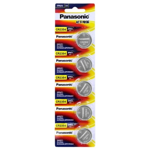5 x Panasonic CR2354 Lithium Battery