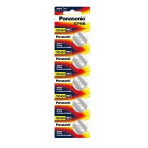 5 x Panasonic CR2430 Lithium Battery