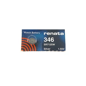 1 x SR712 / SR712SW / 346 Renata Silver Oxide Battery