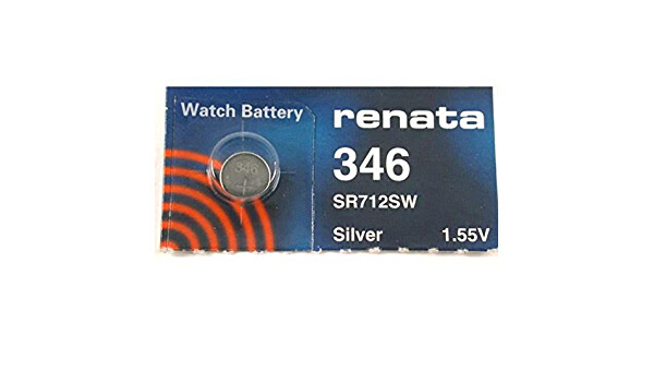 1 x SR712 / SR712SW / 346 Renata Silver Oxide Battery