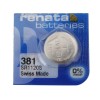 1 x SR55 / SR1120S / 381 Renata Silver Oxide Battery