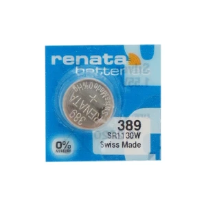 1 x SR54 / 389 / SR1130 Renata Silver Oxide Battery