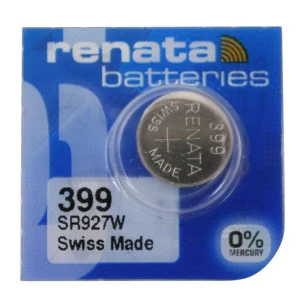 1 x SR57 / 399 / SR927W Renata Silver Oxide Battery