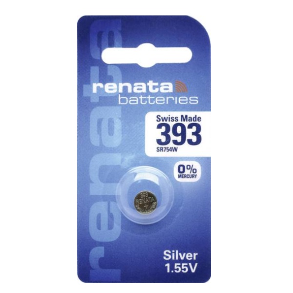 5 x SR48 / 393 / 309 Renata Silver Oxide Battery