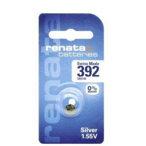 1 x SR41 / 392 / SR41W Renata Silver Oxide Battery