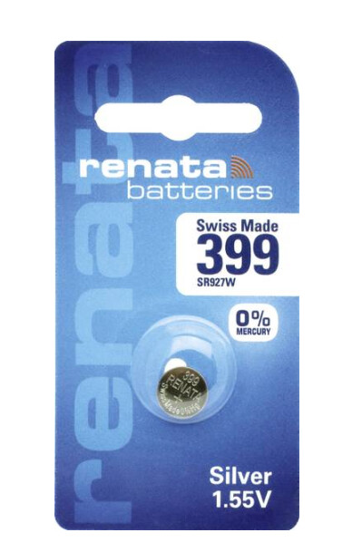 5 x SR57 / 399 / 395 Renata Silver Oxide Battery