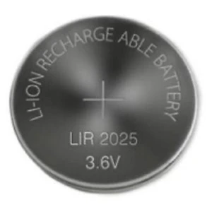 1 x LIR2025 Rechargeable Li-Ion Batteries