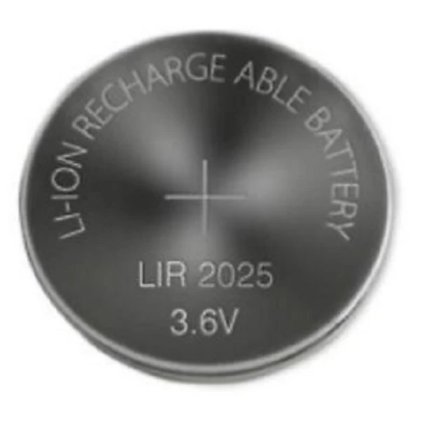 1 x LIR2025 Rechargeable Li-Ion Batteries