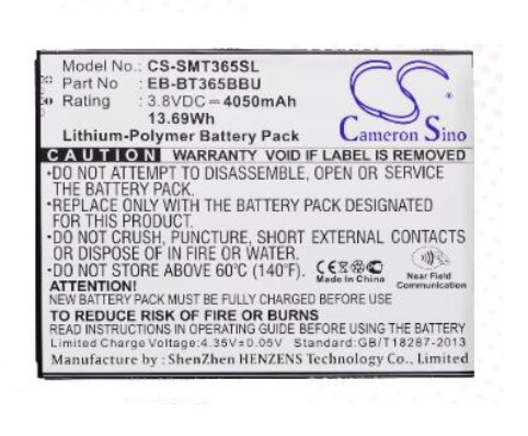 Samsung Galaxy Tab Active SM-T360 SM-T365 Replacement Battery
