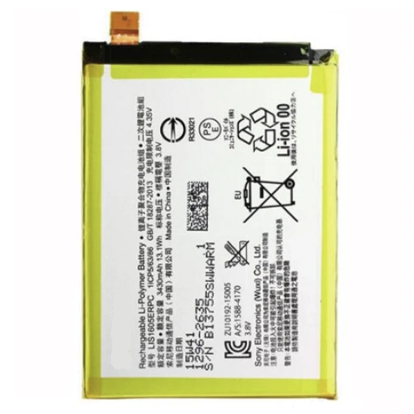Sony Xperia Z5 Premium LIS1605ERPC Replacement Battery
